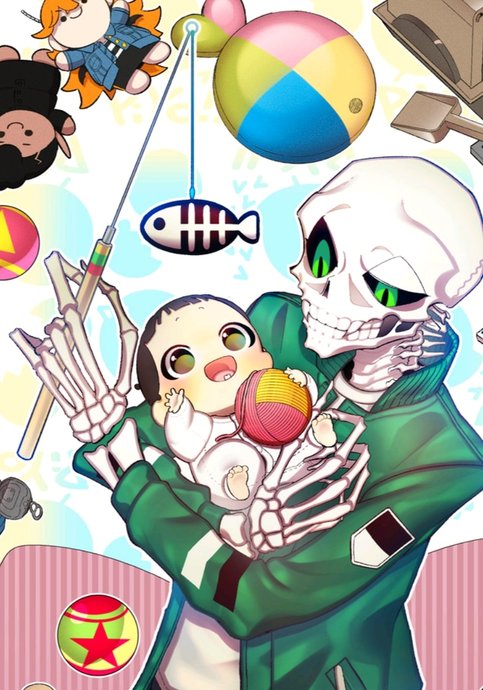 The Skeleton Becomes a Cat Dad