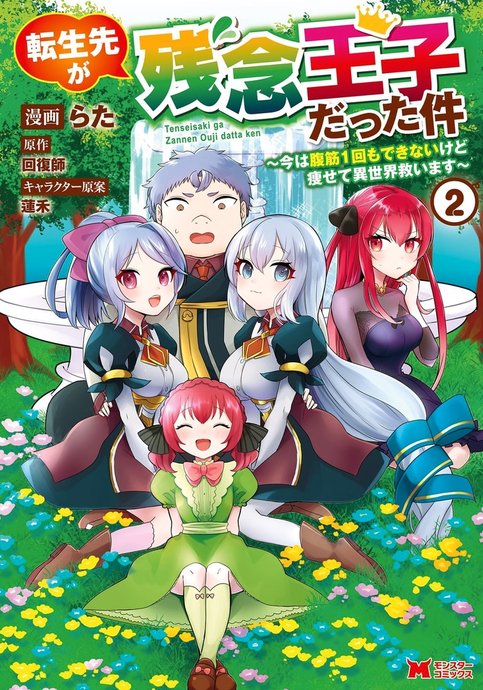 Tensei-saki ga Zannen Ouji Datta Ken: Ima wa Fukkin 1-kai mo Dekinai kedo Yasete Isekai Sukuimasu